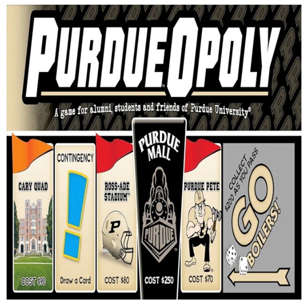🤍Purdue University Themed Monopoly Board Game “PurdueOpoly”, NWT - Picture 2 of 5